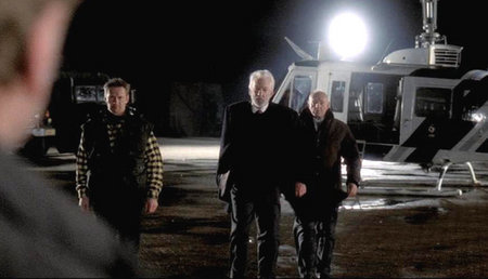 Donald Sutherland, Herb Andress and Thure Riefenstein in Baltic Storm (2003)