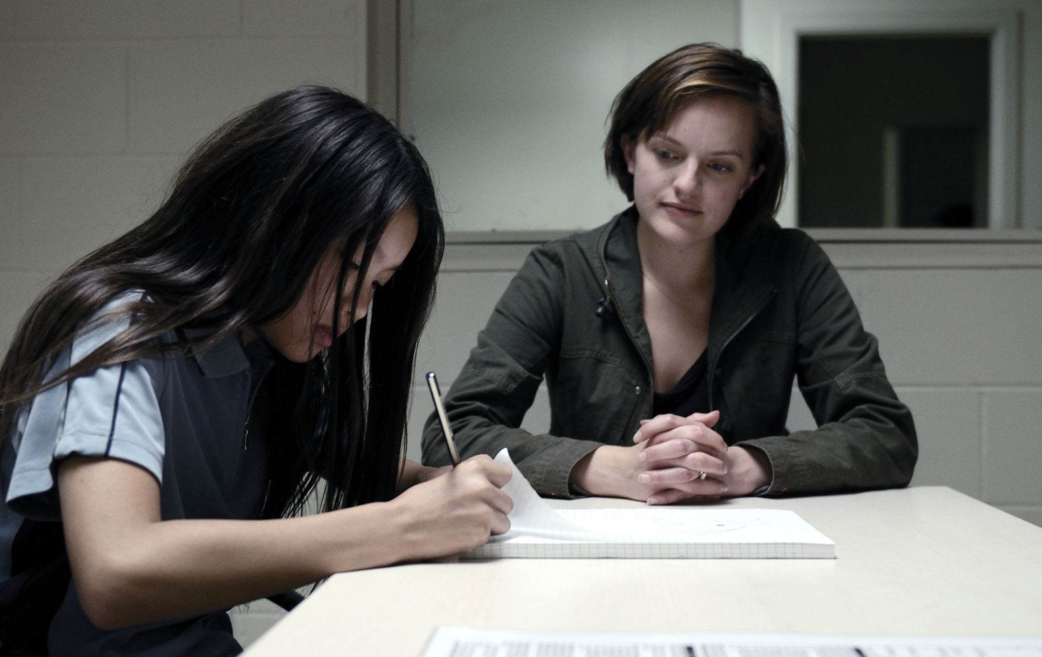 Still of Elisabeth Moss and Michelle Ang in Top of the Lake (2013)