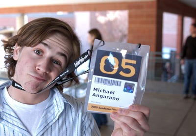 Michael Angarano at event of Dear Wendy (2004)