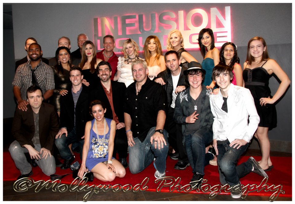 American Girls Cast wrap party Infusion Lounge Universal City Walk LA