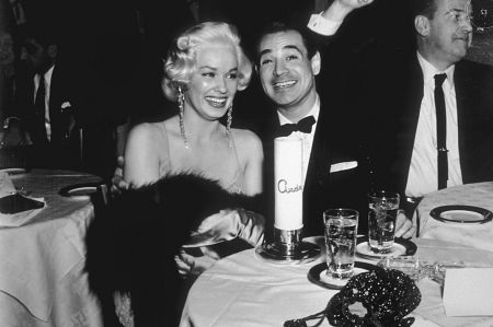 Ciro's Nightclub Mamie Van Doren & Ray Anthony c. 1957
