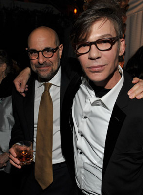 Stanley Tucci and Steve Antin at event of Burleska (2010)