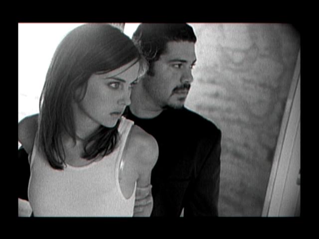 Actress Jessica Stroup and Carlos Antonio in Structure H Telepathic.