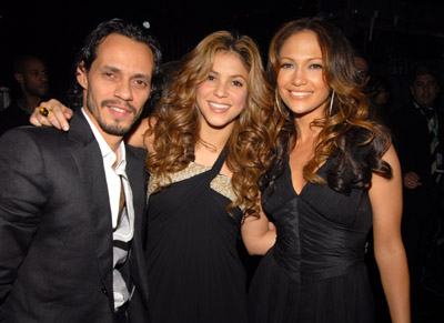 Jennifer Lopez, Marc Anthony and Shakira