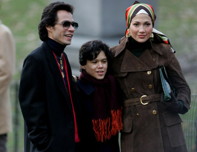 Jennifer Lopez and Marc Anthony at event of El cantante (2006)