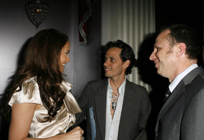 Jennifer Lopez, Marc Anthony and Bob Berney at event of El cantante (2006)