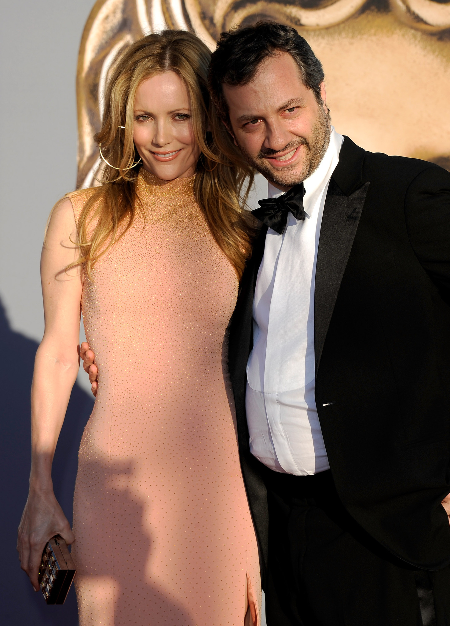 Leslie Mann and Judd Apatow