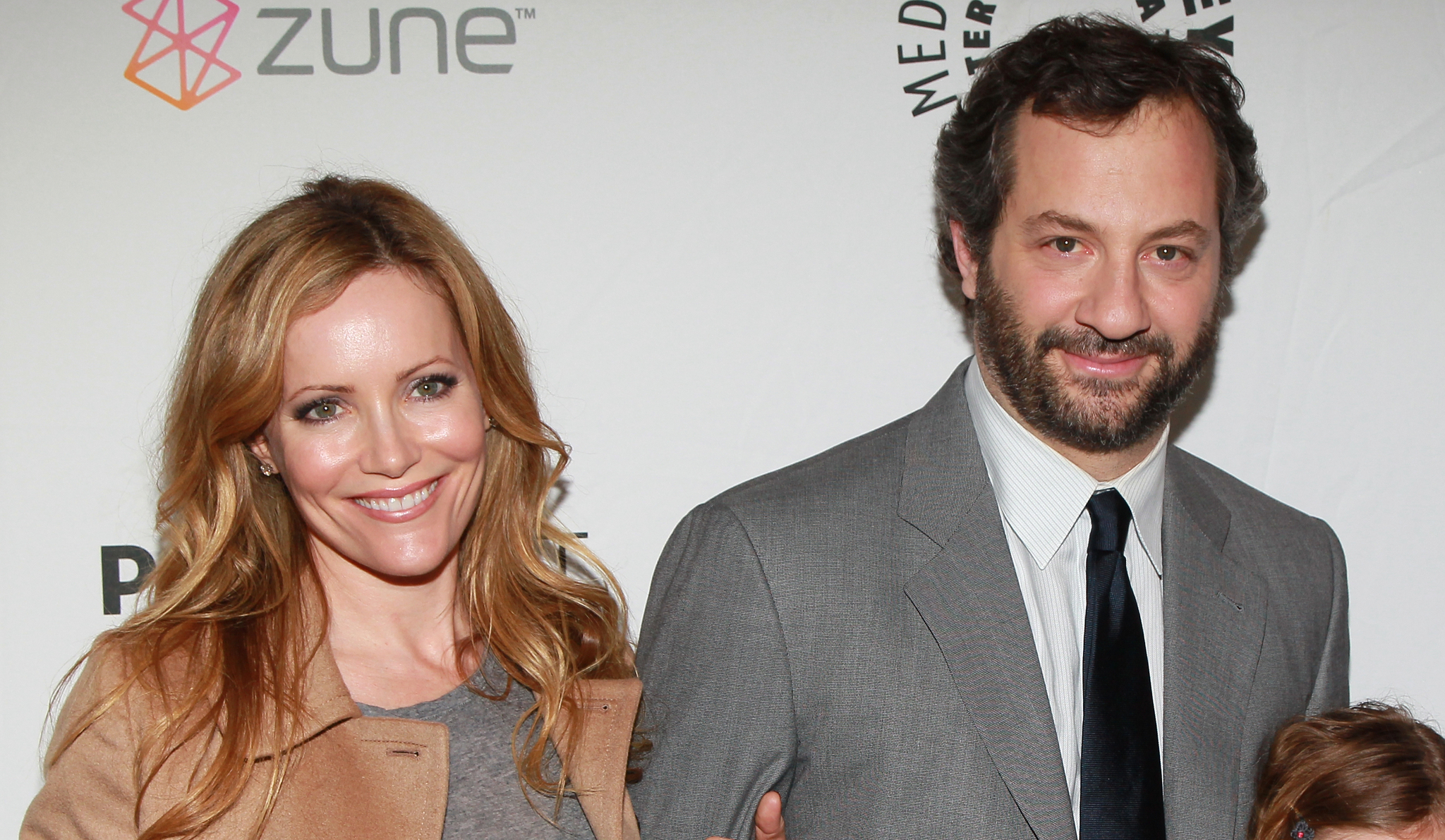 Leslie Mann and Judd Apatow