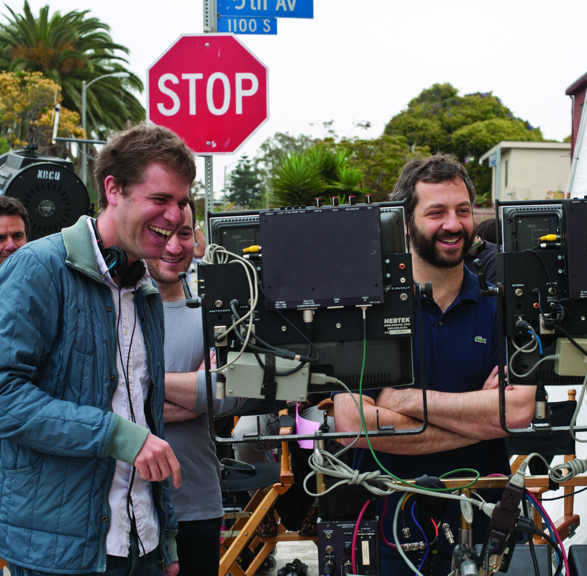 Still of Judd Apatow, Rodney Rothman and Nicholas Stoller in Get Him to the Greek (2010)