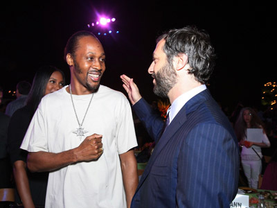 Judd Apatow and RZA at event of Funny People (2009)