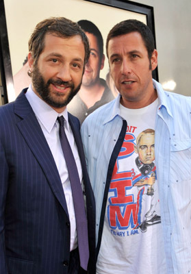 Adam Sandler and Judd Apatow at event of Funny People (2009)