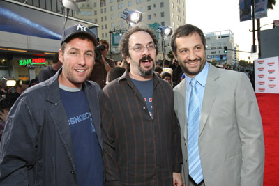 Adam Sandler, Judd Apatow and Robert Smigel at event of You Don't Mess with the Zohan (2008)