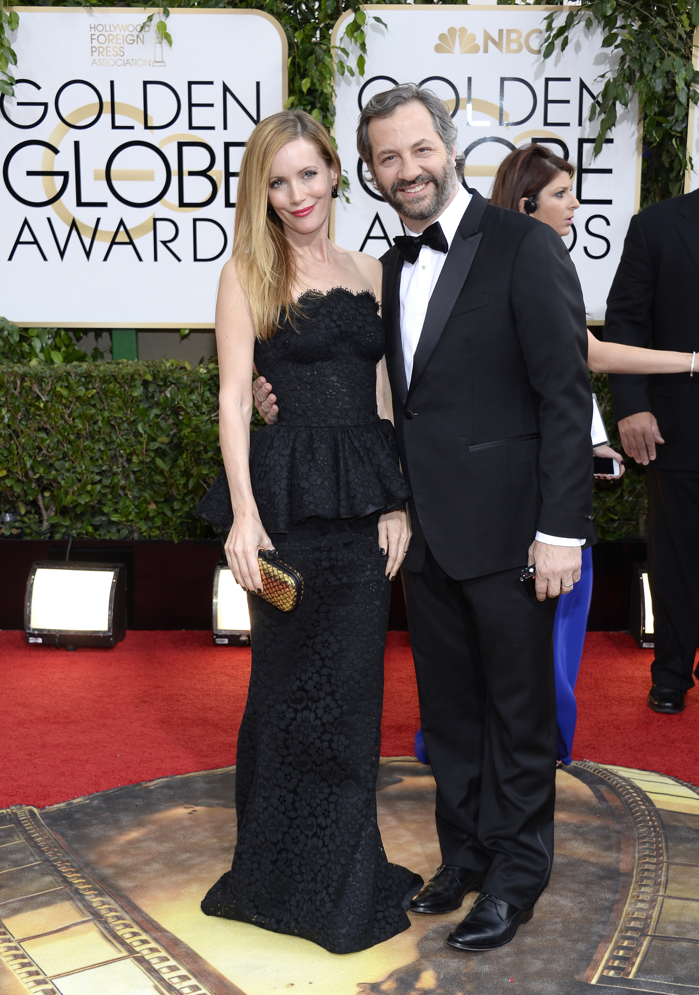 Leslie Mann and Judd Apatow