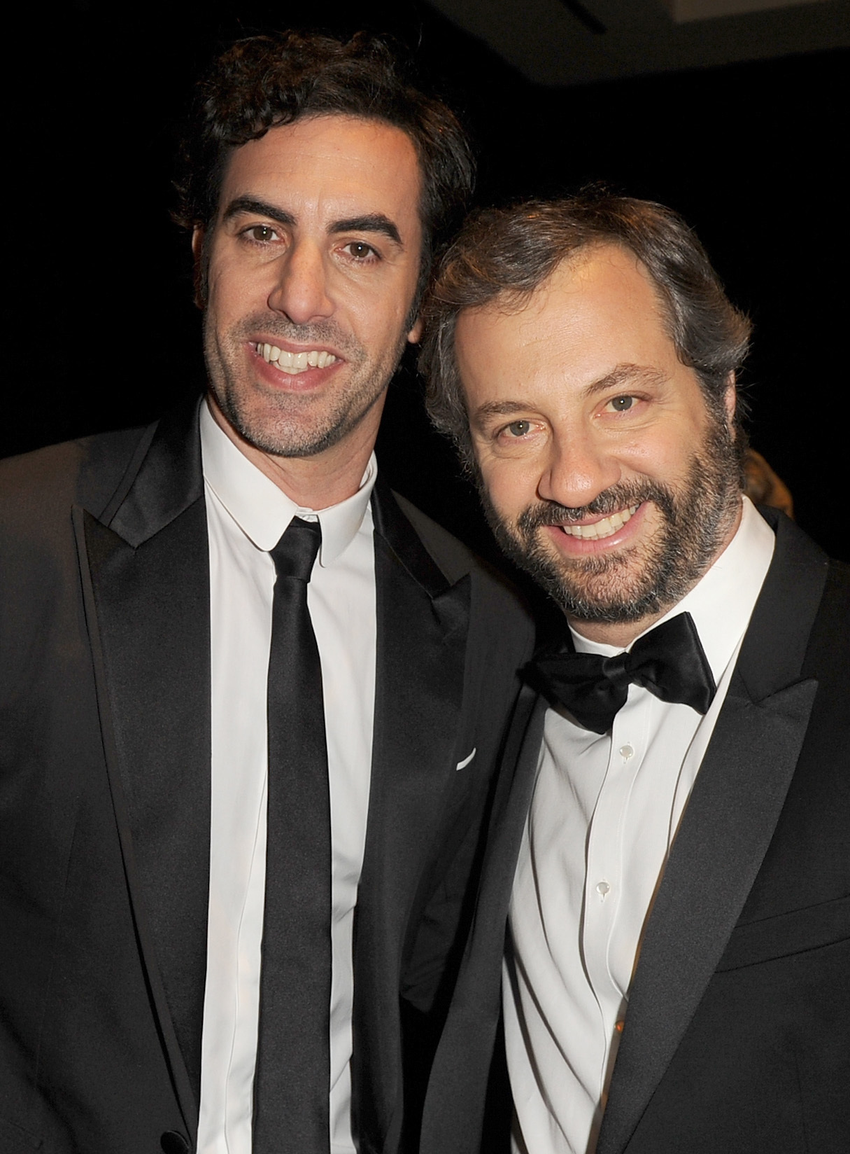 Judd Apatow and Sacha Baron Cohen