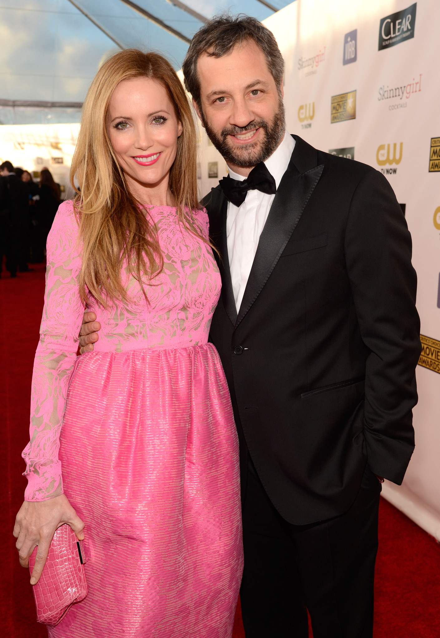 Leslie Mann and Judd Apatow