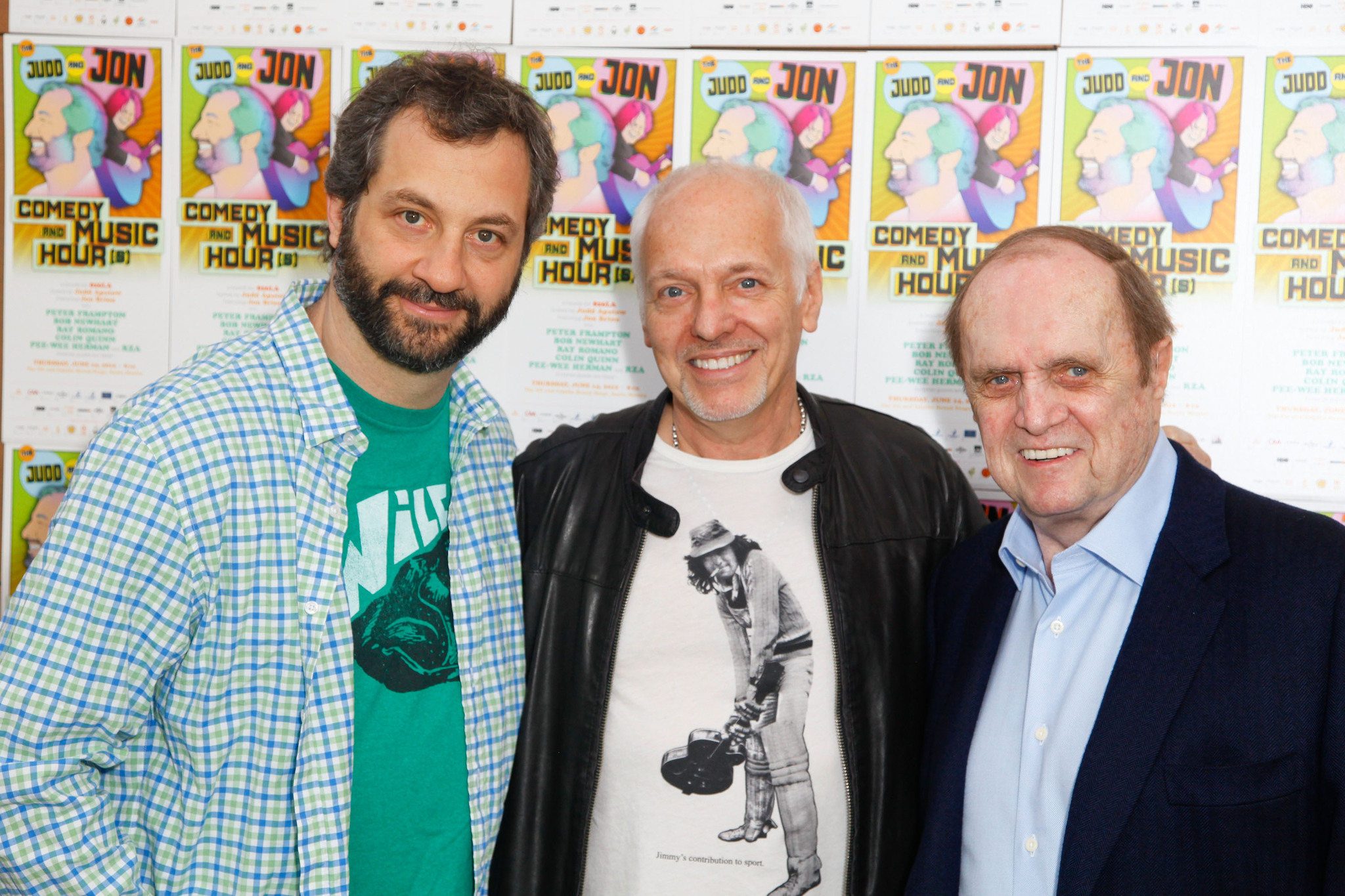 Judd Apatow, Peter Frampton and Bob Newhart