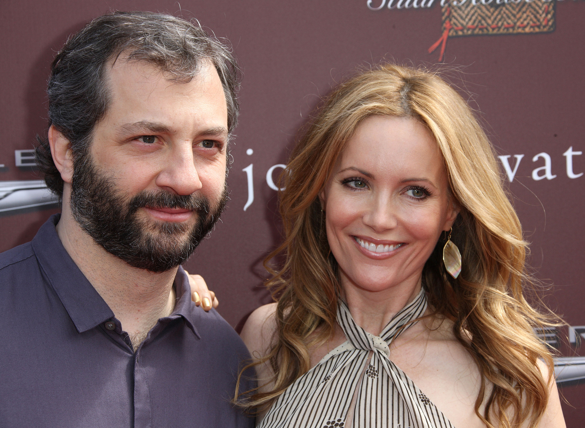 Leslie Mann and Judd Apatow