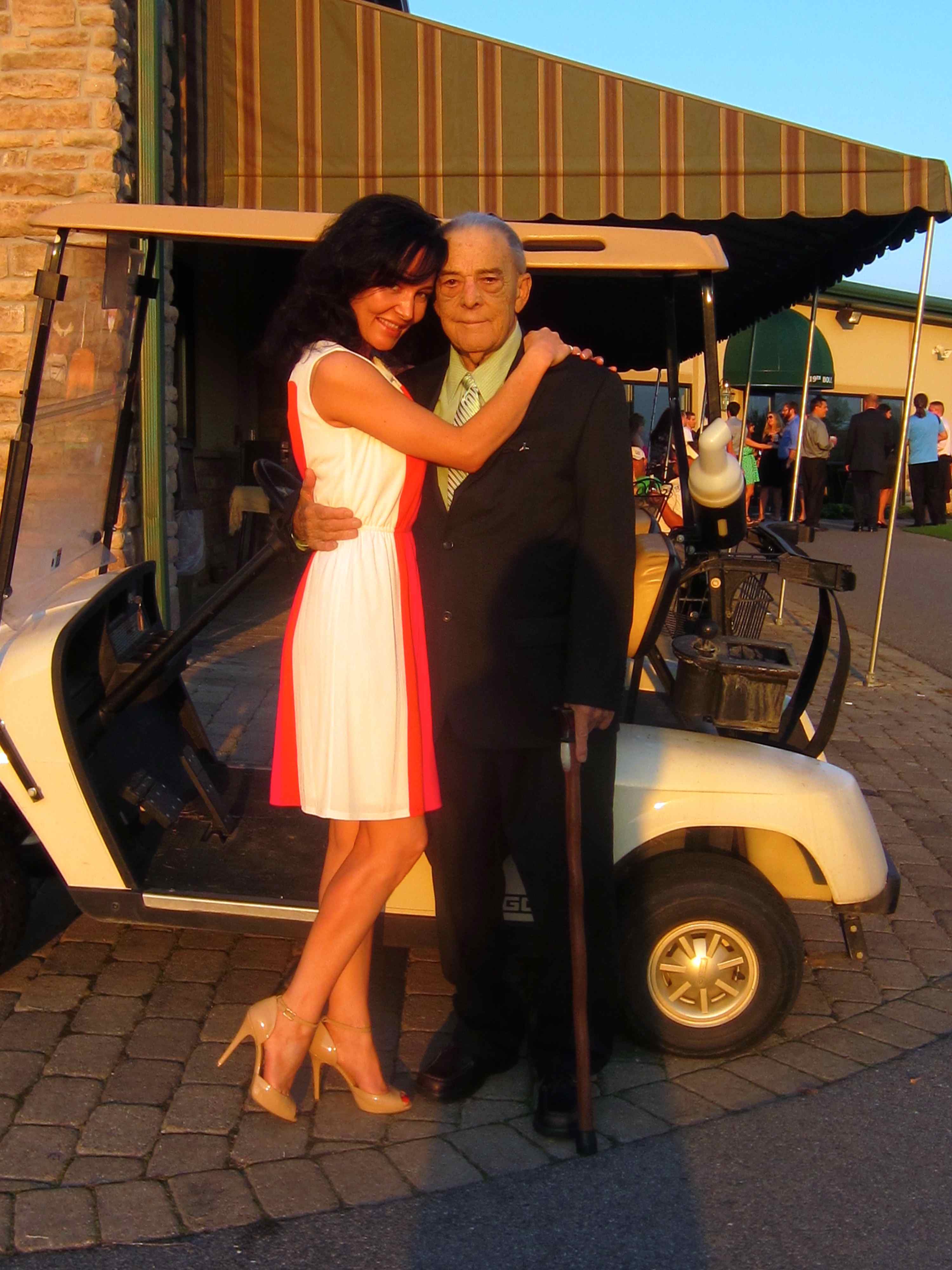 Gina Aponte' and the greatest man she has ever known, her Pop-Pop. God rest his soul. With her forever.