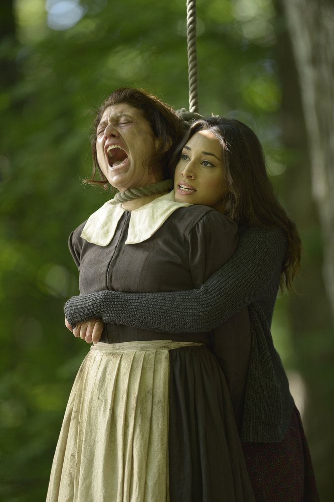 Still of Amy Aquino and Meaghan Rath in Being Human (2011)