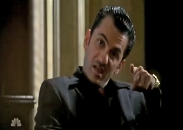 Still of Michael Aronov as ruthless gangster in LAW & ORDER