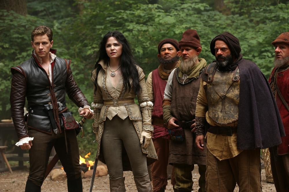 Still of Mig Macario, Lee Arenberg, Michael Coleman, Ginnifer Goodwin, Josh Dallas and Faustino Di Bauda in Once Upon a Time (2011)