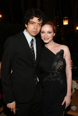 Geoffrey Arend and Christina Hendricks at event of MAD MEN. Reklamos vilkai (2007)