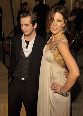 Kate Beckinsale and Michael Angarano at event of Snow Angels (2007)