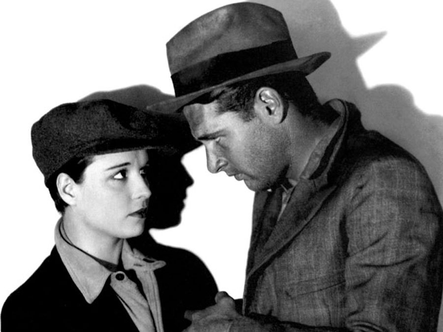 Still of Louise Brooks and Richard Arlen in Beggars of Life (1928)