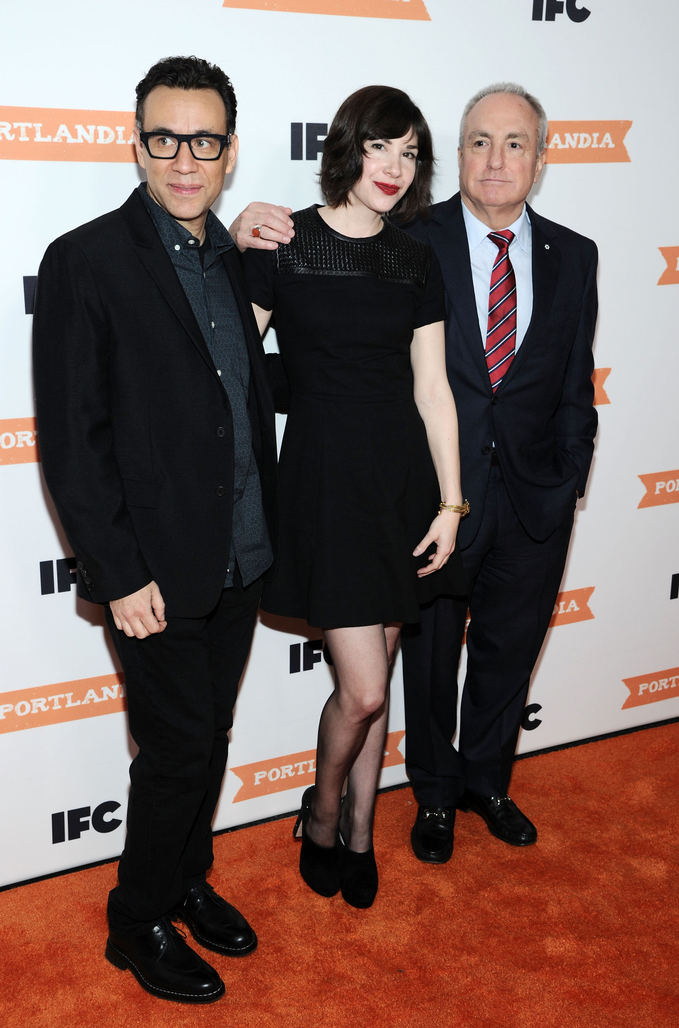 Fred Armisen, Lorne Michaels and Carrie Brownstein at event of Portlandia (2011)