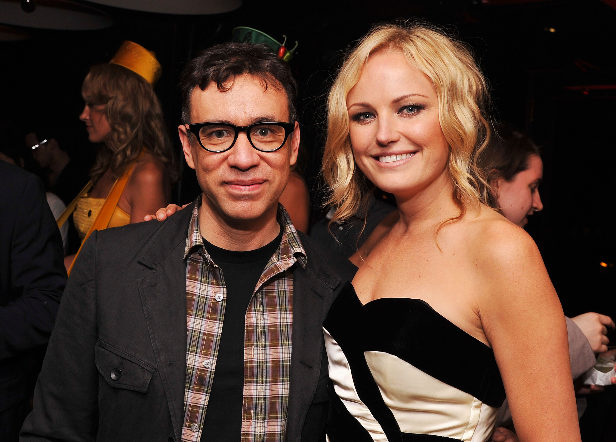 Malin Akerman and Fred Armisen at event of The Giant Mechanical Man (2012)