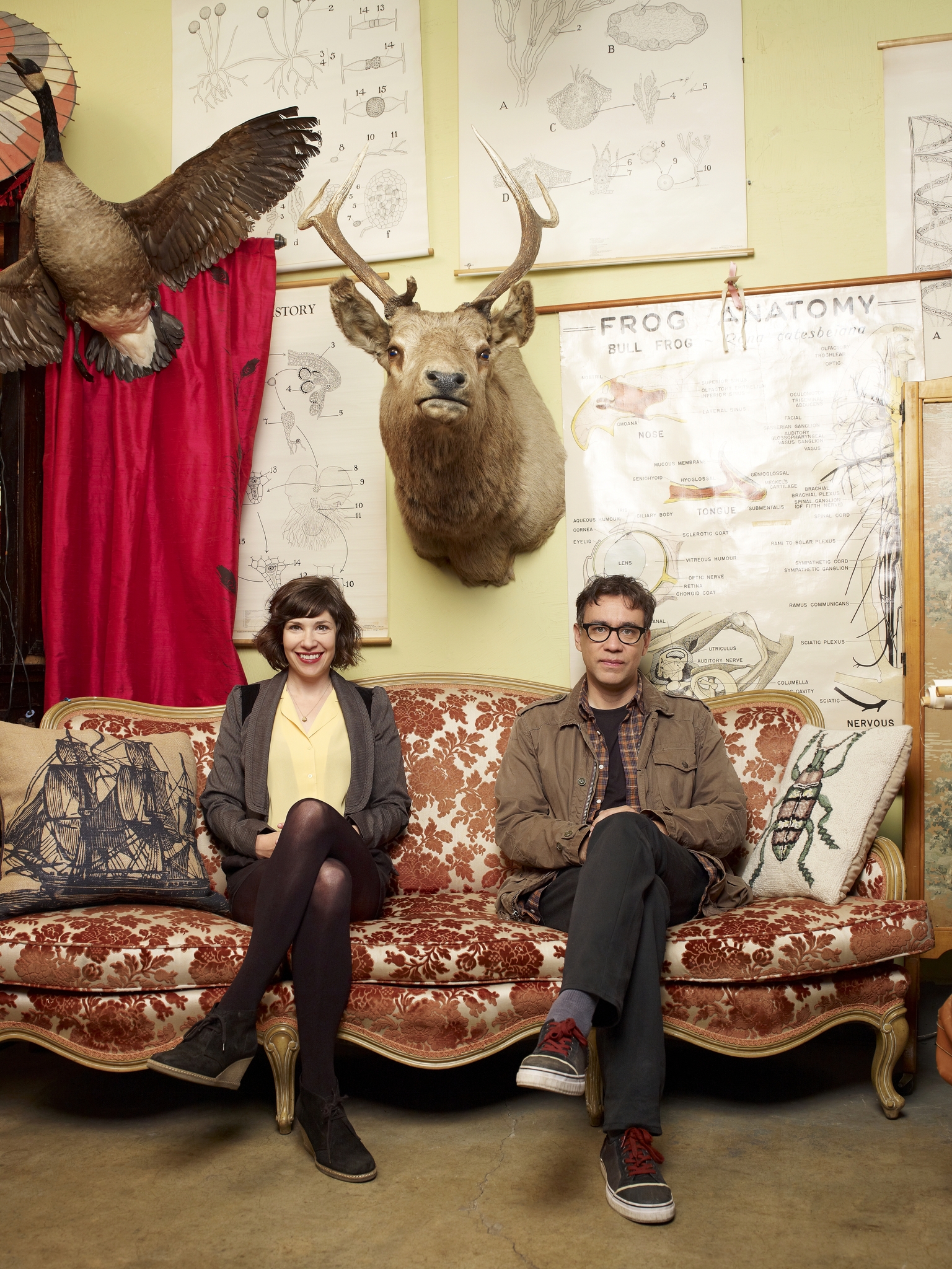 Still of Fred Armisen and Carrie Brownstein in Portlandia (2011)