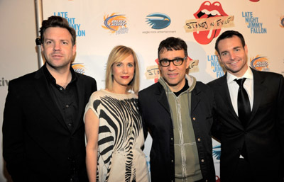 Fred Armisen, Will Forte, Jason Sudeikis and Kristen Wiig at event of Stones in Exile (2010)