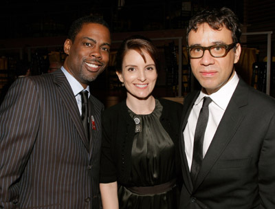 Chris Rock, Fred Armisen and Tina Fey