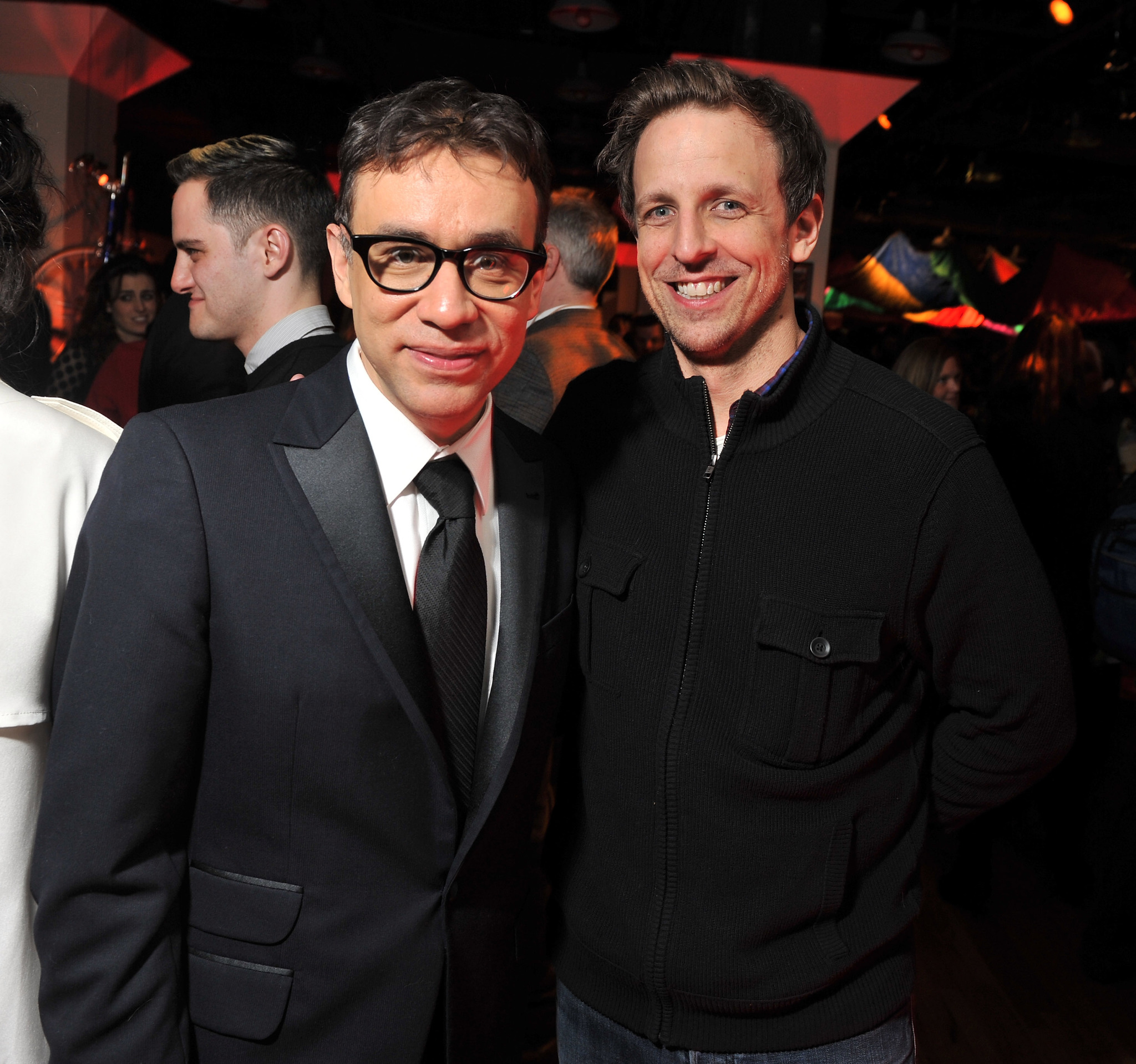 Fred Armisen and Seth Meyers