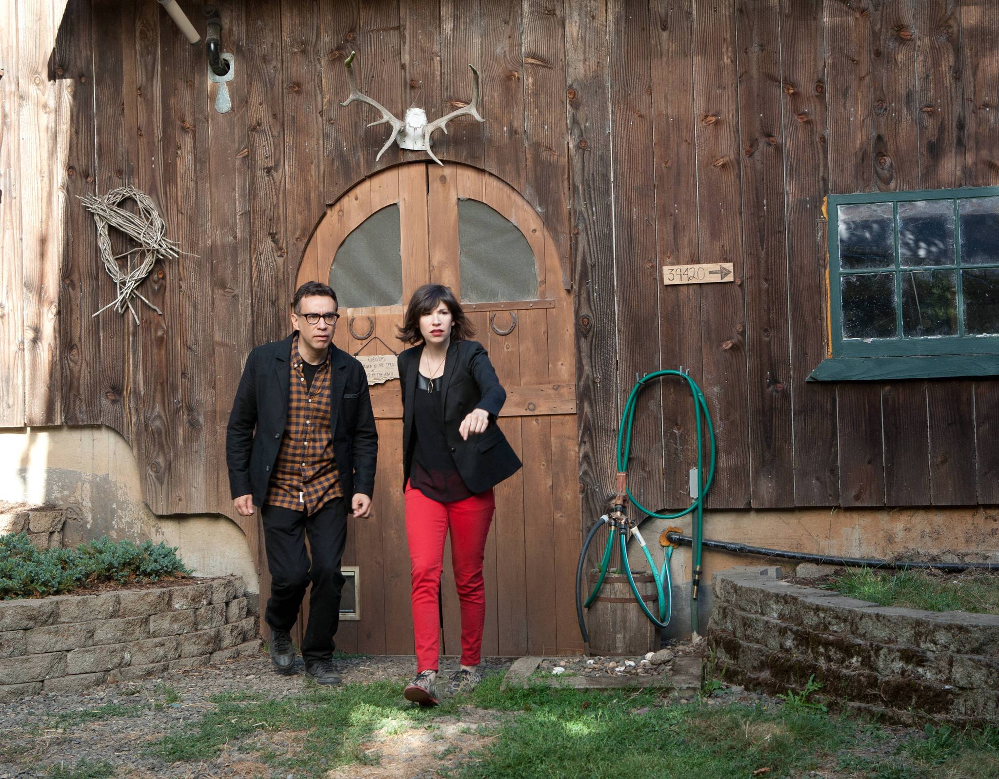 Still of Fred Armisen and Carrie Brownstein in Portlandia (2011)