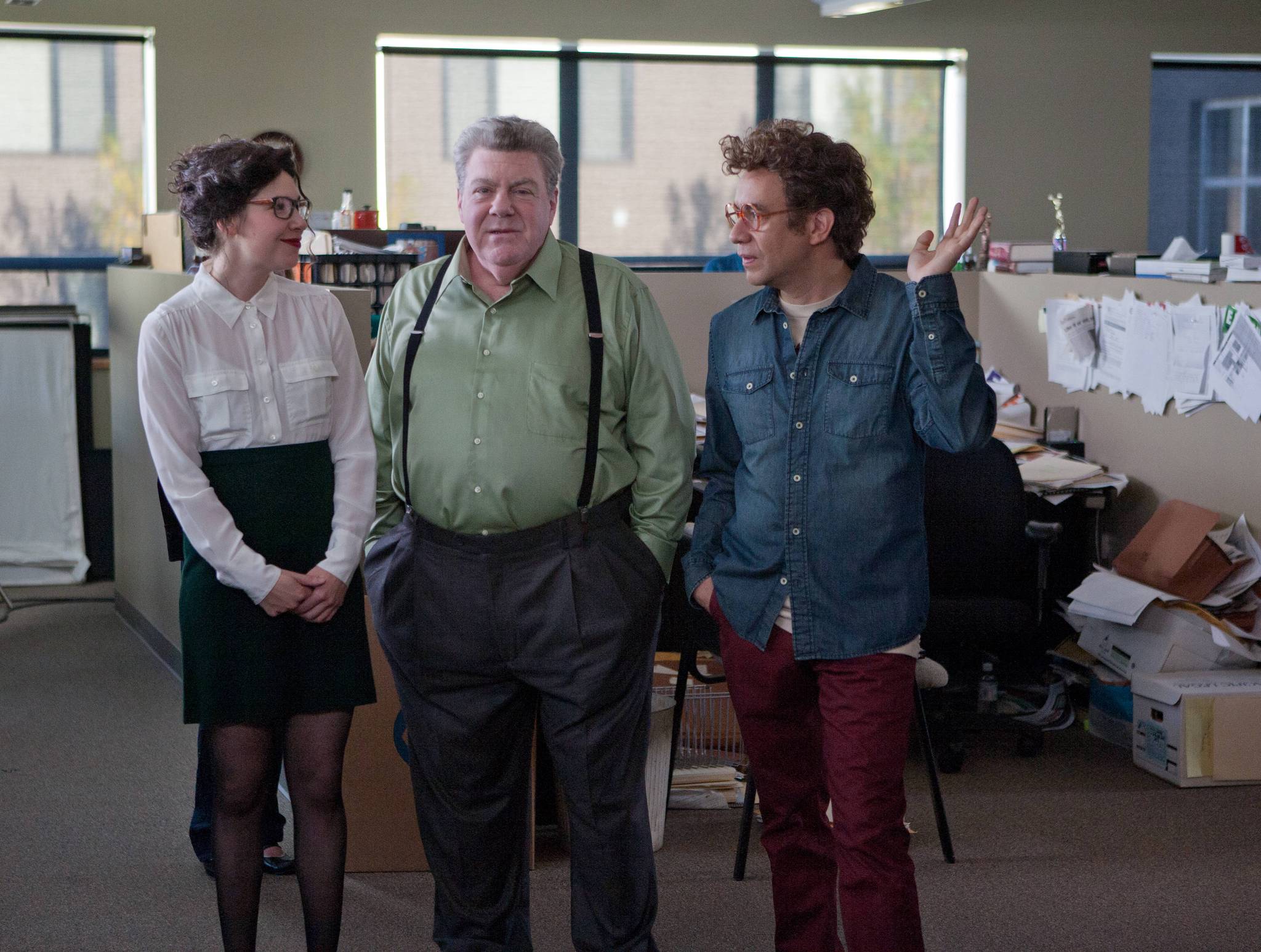 Still of George Wendt, Fred Armisen and Carrie Brownstein in Portlandia (2011)