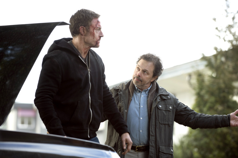 Still of Curtis Armstrong and Tahmoh Penikett in Supernatural (2005)