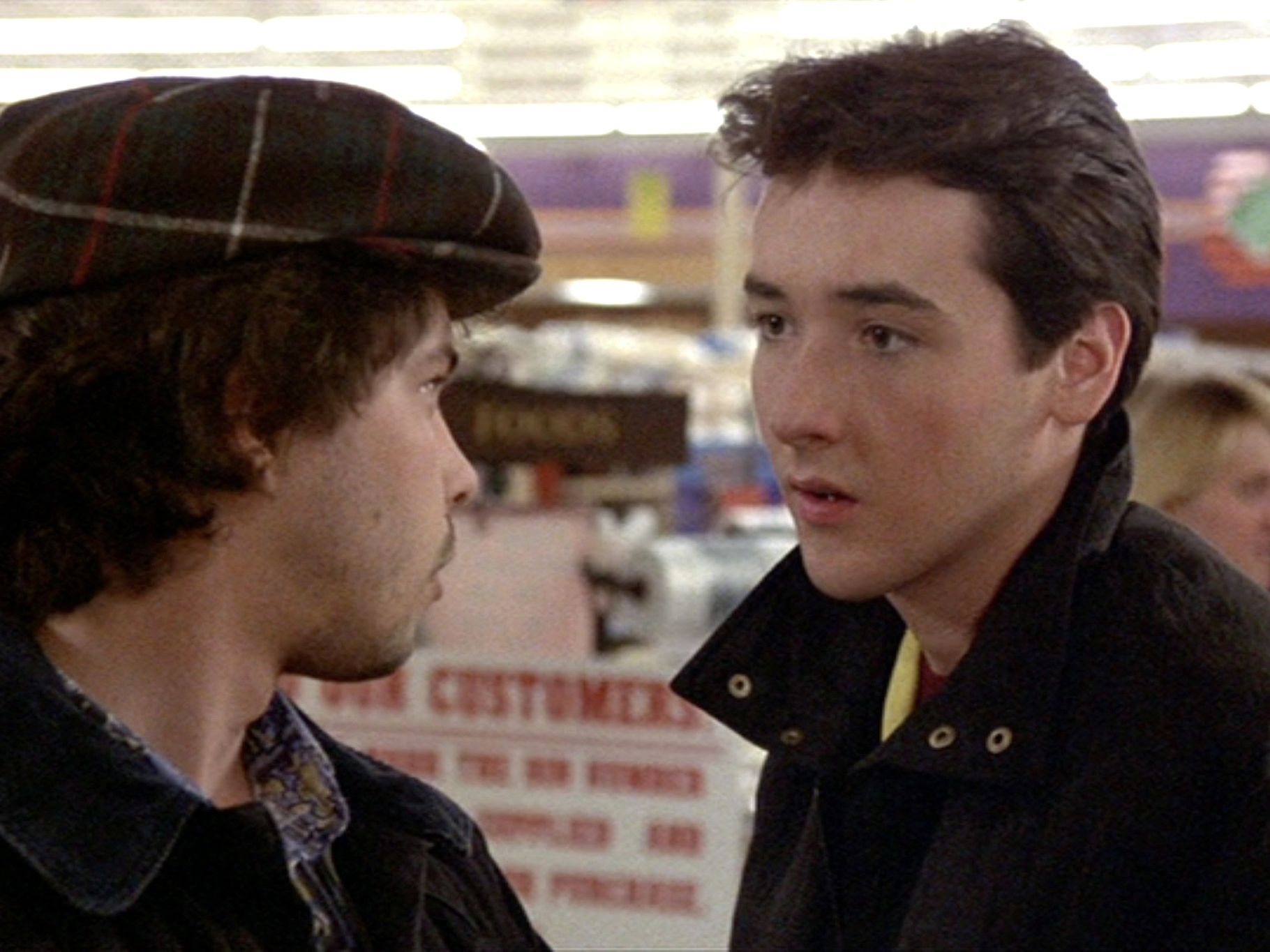 Still of John Cusack and Curtis Armstrong in Better Off Dead... (1985)