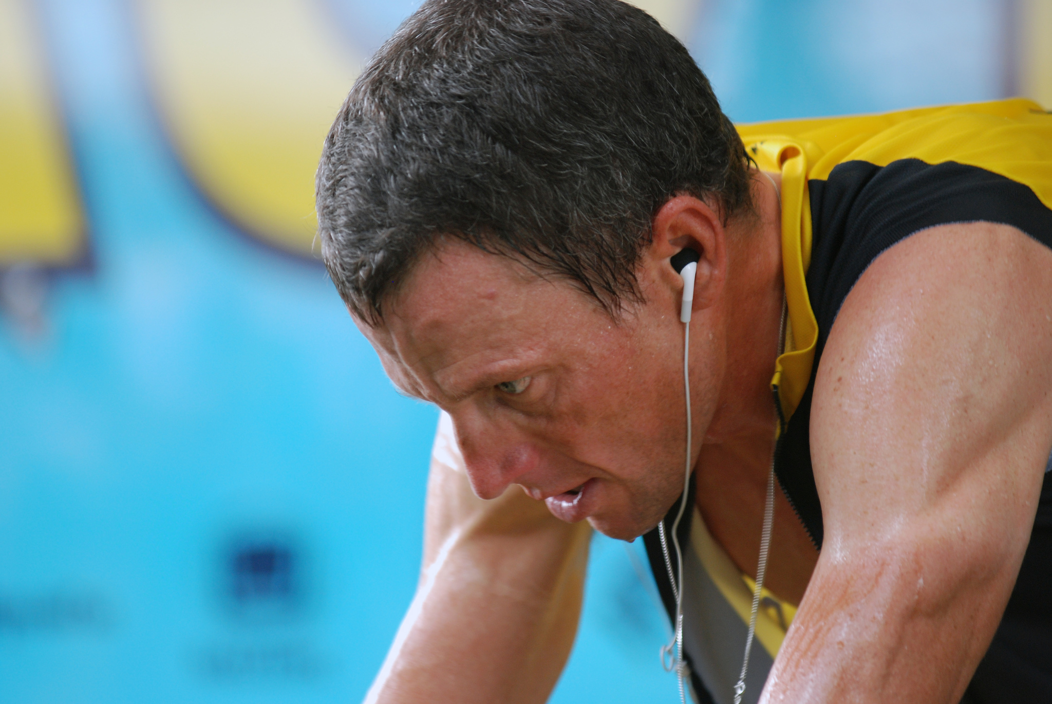 Still of Lance Armstrong in Armstrongo melas (2013)