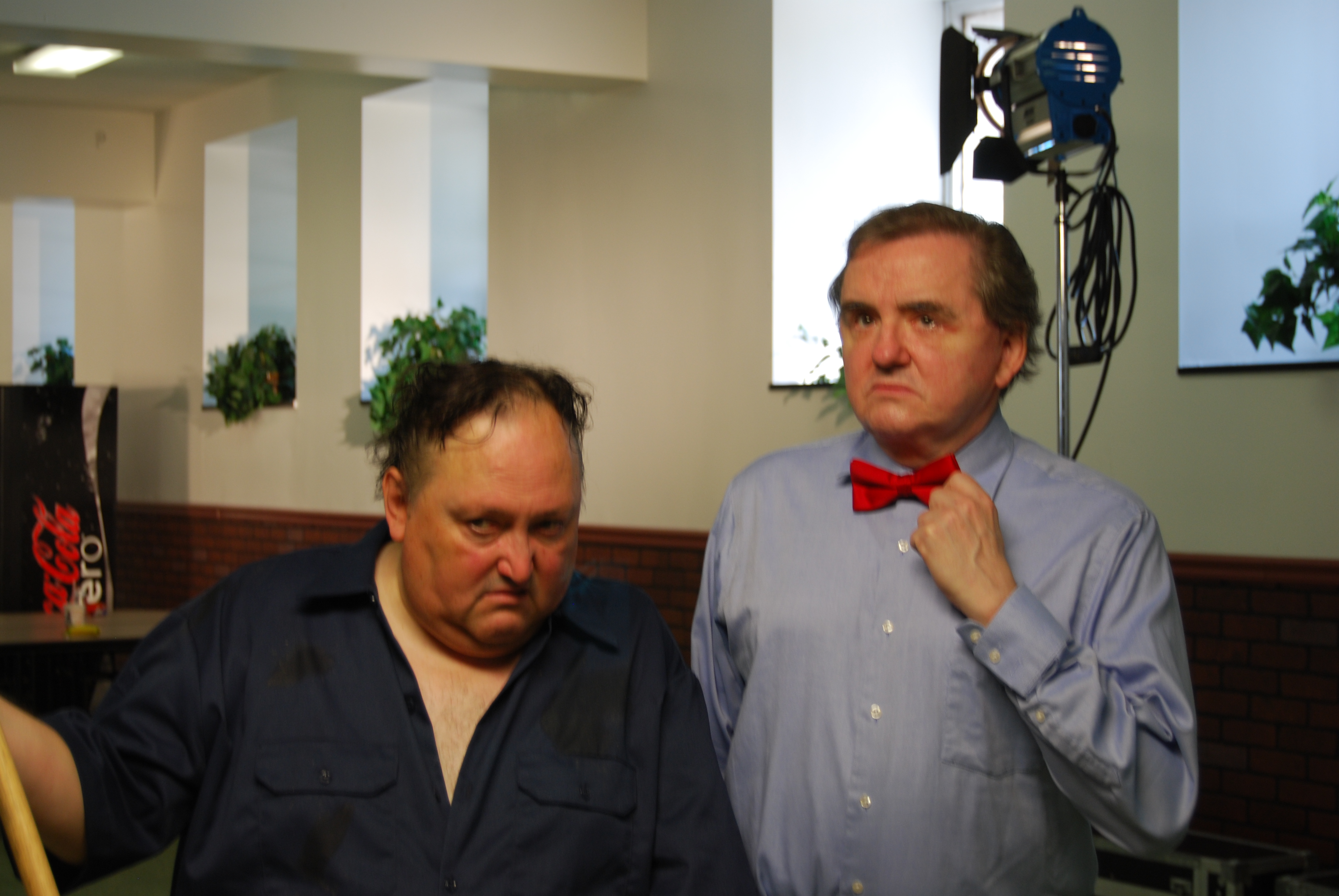 Lee Armstrong & George Stover in Midnight Crew Studios film 