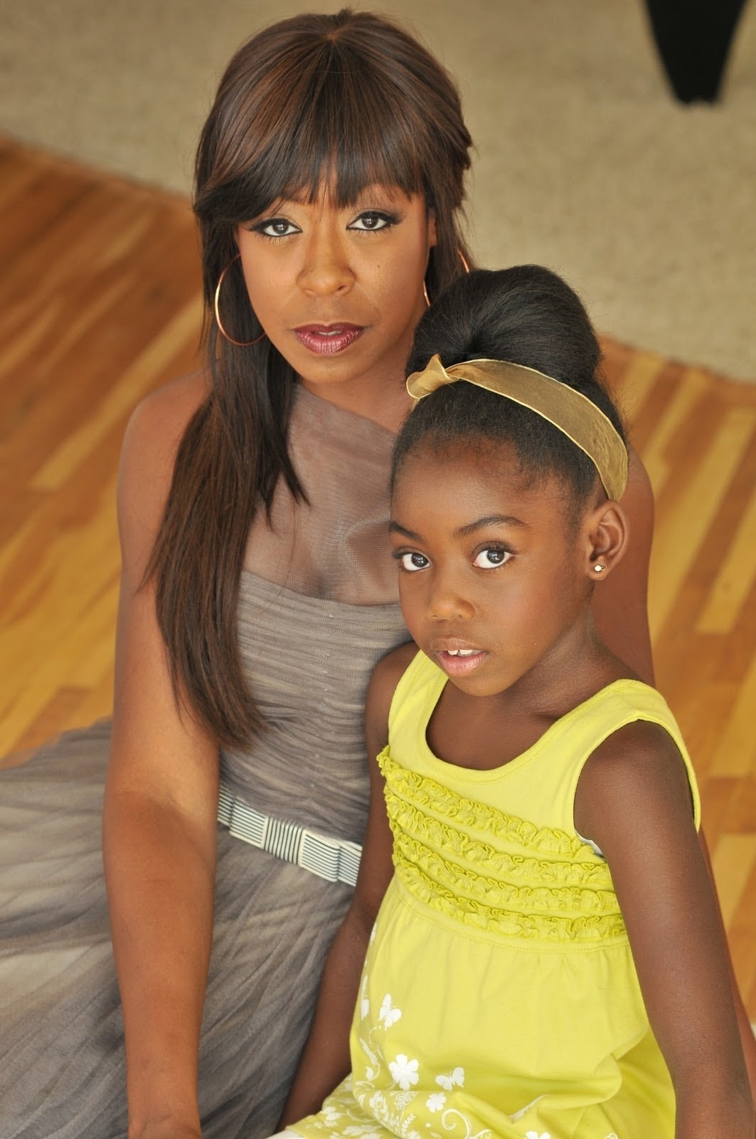 Tichina Arnold and daughter Alijah Kai