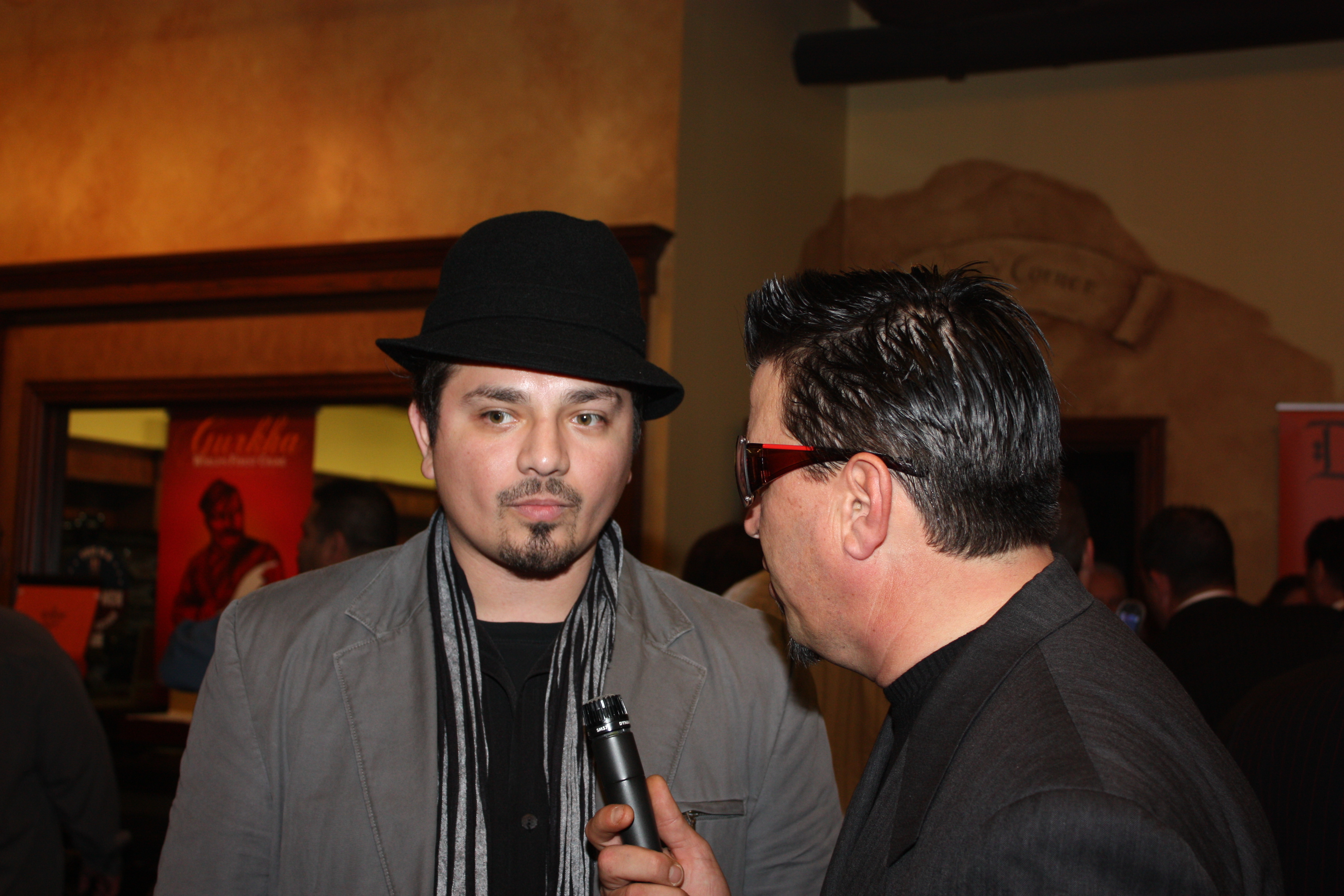Vision Films' executive producer Johnny Arreola interviewed at La Vita Cigars.