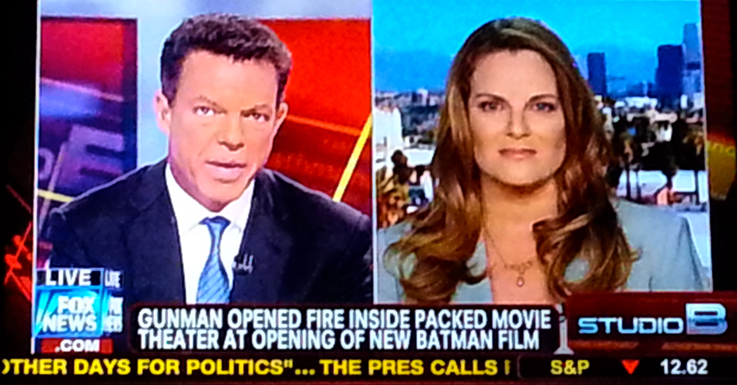 Studio B with Shepard Smith discussing the Aurora CO movie theater shooting