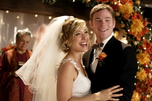 Still of Aaron Ashmore and Allison Mack in Smallville (2001)