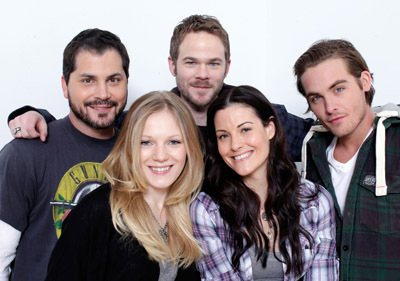 Shawn Ashmore, Emma Bell, Kevin Zegers, Adam Green and Rileah Vanderbilt