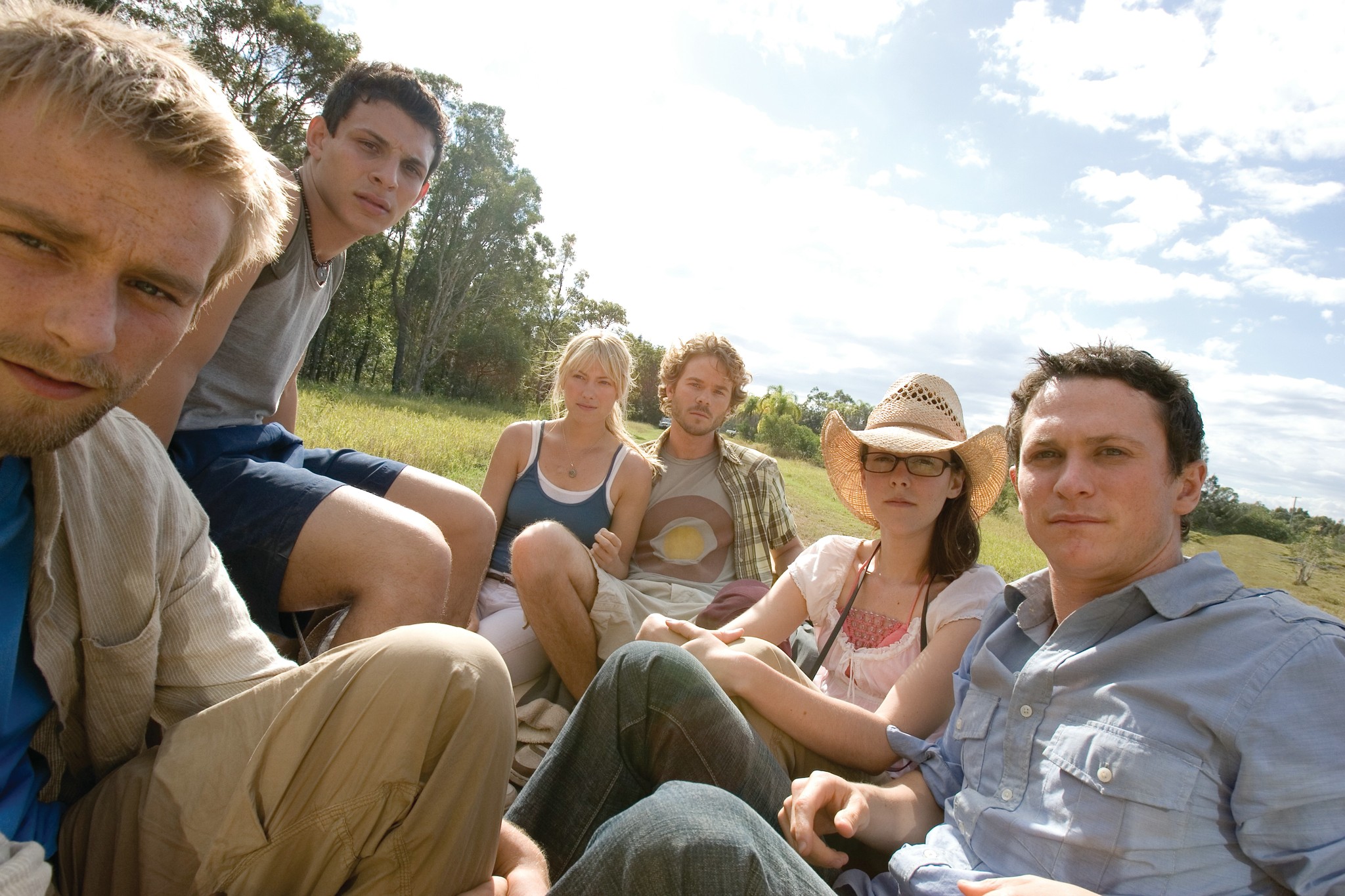 Still of Jonathan Tucker, Shawn Ashmore, Jena Malone and Laura Ramsey in The Ruins (2008)