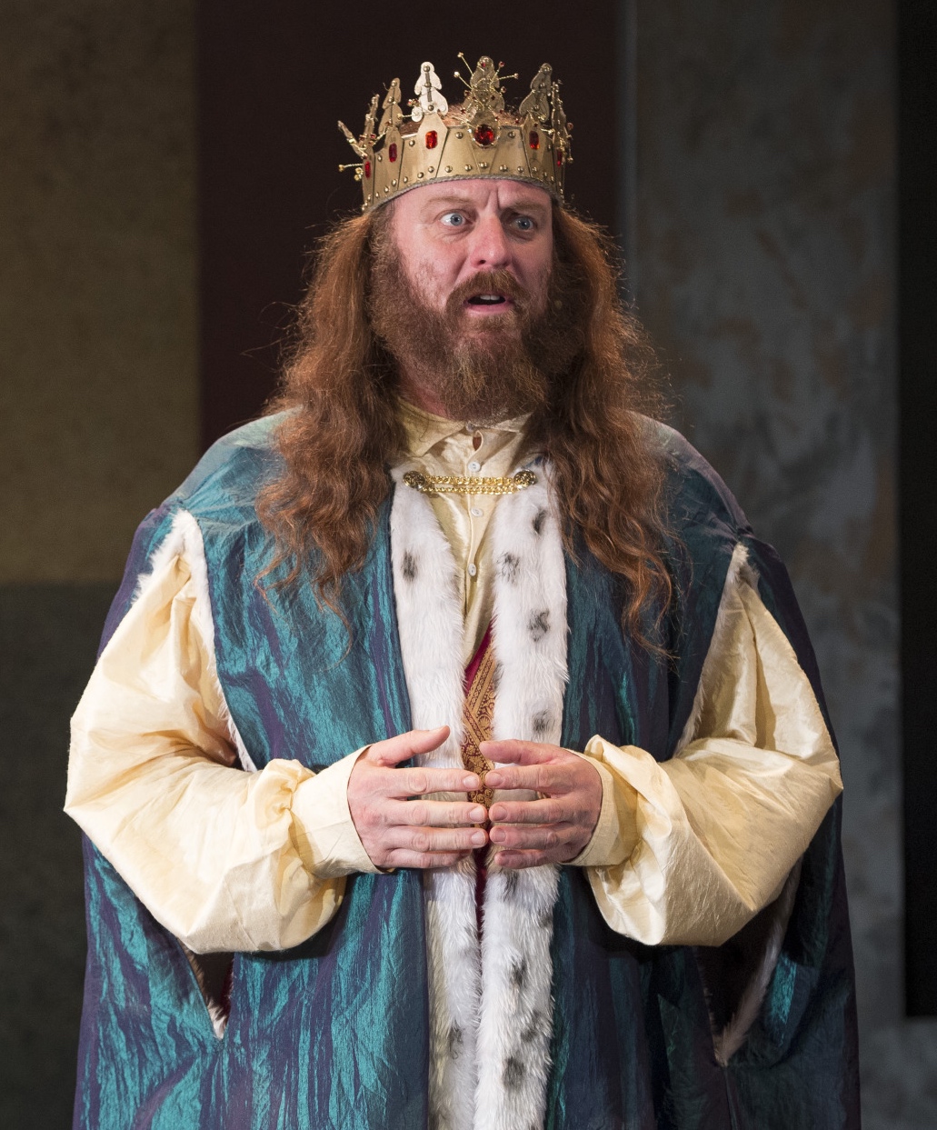 Richard Ashton as the King in 