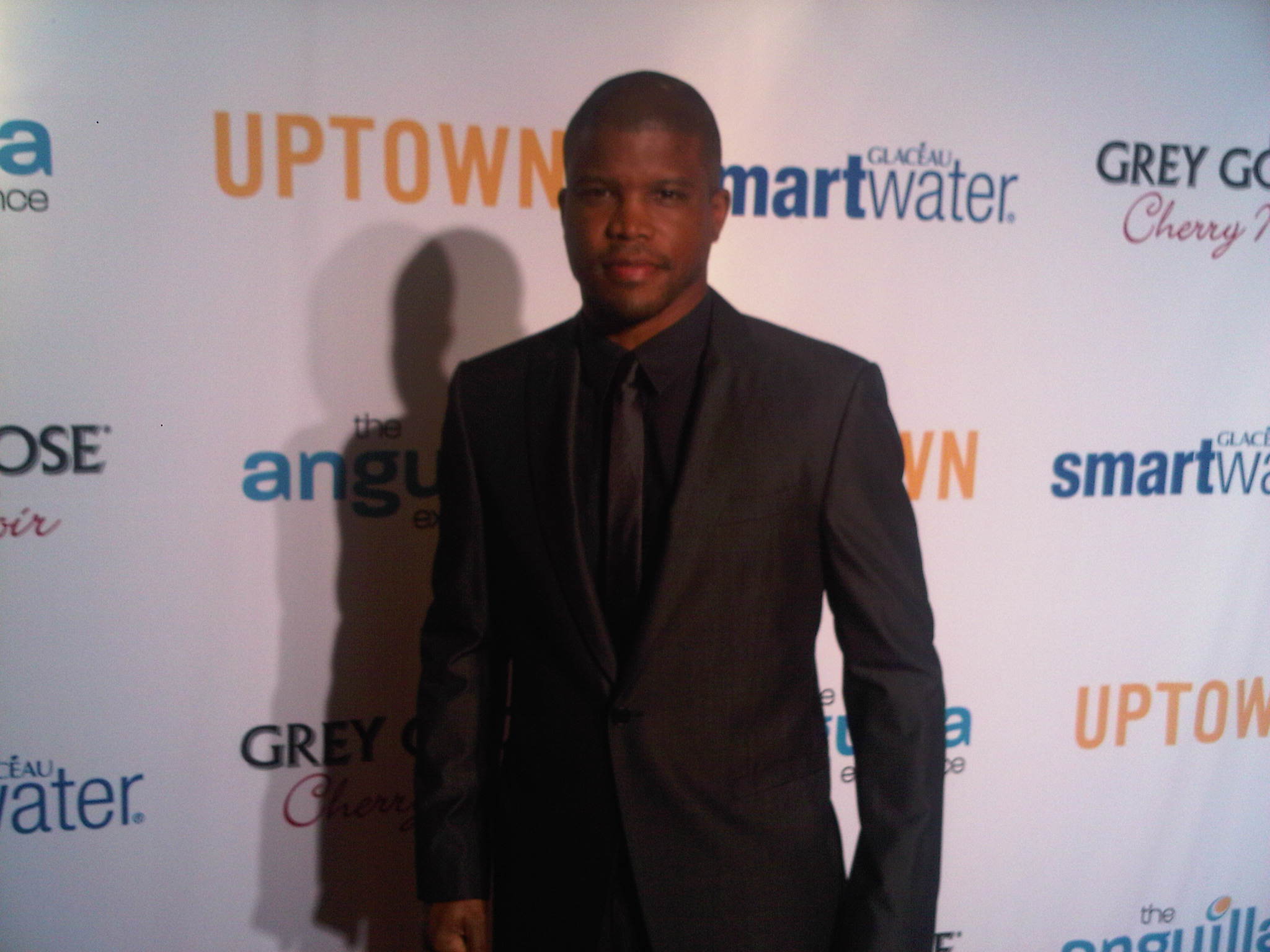 Sharif Atkins at the UPTOWN Magazine Pre-Oscar Party 2012