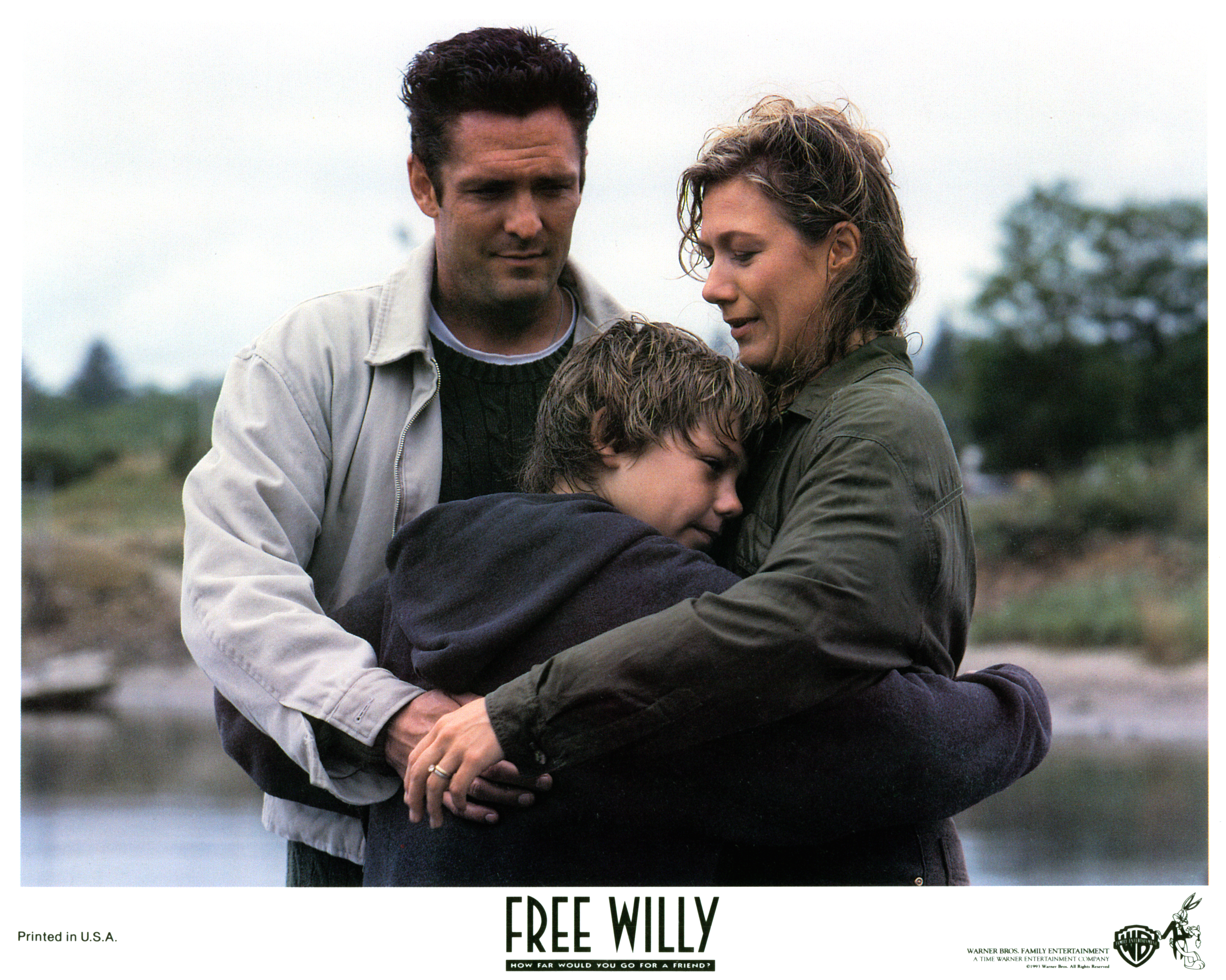 Still of Michael Madsen, Jayne Atkinson and Jason James Richter in Free Willy (1993)