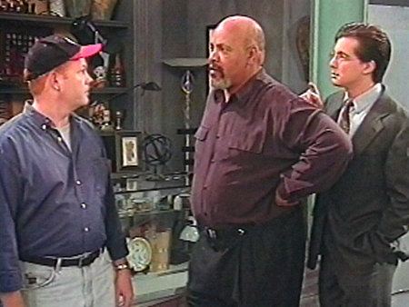 James Avery, D.C. Douglas and Glenn Morshower in King's Pawn (1999)